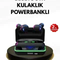 BUĞZ E10 Kablosuz Bluetooth Kulaklık – 3D Ses, Powerbank Şarj Kutusu