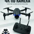 BUĞZ E99 Pro 4K HD Kameralı Katlanabilir Drone APP Kontrollü Uzaktan Kumandalı Mini Drone