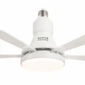 BUĞZ -- 1 adet TRION TRN 1300 Nefes 50W Ledli Tavan Vantilatörü Kumandalı 3 Renk E27 Duy
