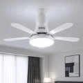 BUĞZ -- 1 adet TRION TRN 1300 Nefes 50W Ledli Tavan Vantilatörü Kumandalı 3 Renk E27 Duy