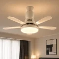 BUĞZ -- 1 adet TRION TRN 1300 Nefes 50W Ledli Tavan Vantilatörü Kumandalı 3 Renk E27 Duy