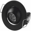 BUĞZ -- CATA CT 5268 Ufo Yıldız 1.5W Sıva Altı Led Spot Siyah Kasa Beyaz Işık 6400K