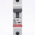 BUĞZ Eco Lounge FEDERAL 1X25 A C Tipi 3Ka Otomatik Sigorta FM3-C 9EC-C0331-0D25