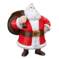 BUĞZ Eco Lounge Noel Baba Figürü 19 cm – Hediye Çantalı Yılbaşı Masaüstü Dekoru