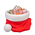 BUĞZ Eco Lounge Noel Baba Şapkası Kutu 8 cm – Şekerlik / Anahtarlık 3D Baskı