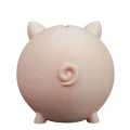 BUĞZ Eco Lounge Sevimli Domuz Kumbara 8 cm – Çocuk Odası Dekoratif Para Kutusu