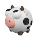 BUĞZ Eco Lounge Sevimli İnek Kumbara 13 cm – Dekoratif Para Kutusu 3D Baskı