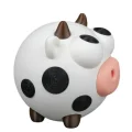 BUĞZ Eco Lounge Sevimli İnek Kumbara 13 cm – Dekoratif Para Kutusu 3D Baskı