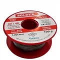 BUĞZ Eco Lounge Soldex 60/40 Lehim Teli 100 gr 1,00 mm (Sn:60 / Pb:40)