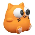 BUĞZ Eco Lounge Turuncu Kedi Kumbara 16 cm – Dekoratif Para Kutusu