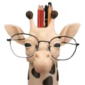BUĞZ Eco Lounge Zürafa Kalemlik & Gözlük Standı 16 cm – Masaüstü Organizer