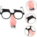  Eğlenceli Kılık Değiştirme Kaş Bıyık Mizah Gözlüğü 9x13 cm