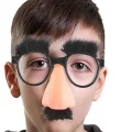  Eğlenceli Kılık Değiştirme Kaş Bıyık Mizah Gözlüğü 9x13 cm