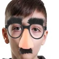 BUĞZ Eğlenceli Kılık Değiştirme Kaş Bıyık Mizah Gözlüğü 9x13 Cm