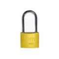 BUĞZ Eko Sarı Boyalı Uzun Kancalı Asma Kilit 25mm