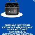  Ekranlı Yeni Nesil Pro Kulaklık ve Akıllı Saat Kampanyası Kulak İçi Mikrofonlu