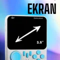  El Atarisi 3.5 inç Ekran Çift Konsol 666 Adet Retro Oyun Gamepad