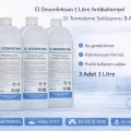 BUĞZ El Dezenfektanı 1 Litre Antibakteriyel El Temizleme Solüsyonu 3 Adet