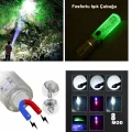 BUĞZ El Feneri 8 Mod Şarjlı Fosforlu Mıknatıslı Led El Feneri