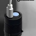 BUĞZ El Feneri Led USB Şarjlı Zoom Mini Led Işık Acil Durum Feneri