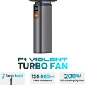 BUĞZ El vantilatörü gri renk motorlu 4000mAh bataryalı 2 yıl garantili - Elektronik - İklimlendirme