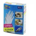 BUĞZ Eldiven Latex Eldiven Muayene Eldiveni M/L 60 Adet