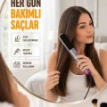 BUĞZ Elektriklenme Önleyici İyonik Saç Şekillendirme Fırçası