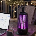 BUĞZ Elektrikli Böcek Öldürücü UV Mor Işık Sessiz Çalışma Gece Lambalı Güvenli Kullanım