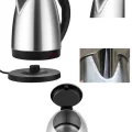 BUĞZ Elektrikli Paslanmaz Çelik Su Isıtcı Çelik Kettle 1.8 Lt. Uzun Ömürlü