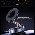 BUĞZ Elektrikli Vakumlu Araç İçi Telefon Tutucu - Güçlü Manyetik MagSafe Uyumlu