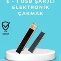  Elektronik Çakmak – Lüks Tasarım, Rüzgarda Sönmez