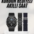 BUĞZ En Çok Tercih Edilen Akıllı Saat Amoled Ekran Nabız Sensörü GPS Uyumlu Adımsayar - BUĞZ