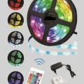  Enerji Tasarruflu RGB Şerit LED 5 Metre