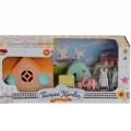 BUĞZ ENF-39190 SEVİMLİ TAVŞANLAR VE KAYDIRAKLI EVİ