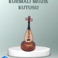 BUĞZ Enstrüman Figürlü Melodi Çalan Dekoratif Müzik Kutusu