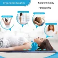 BUĞZ Ergonomik Boyun Masaj Yastığı – Servikal Traksiyon Destekli, Omurilik Ortopedik Yastık