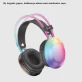BUĞZ Ergonomik RGB Bluetooth Kulaklık 3D Ses - BUĞZ