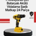 BUĞZ Ergonomik Tasarımlı 12V Matkap | 2 Vitesli, LED Aydınlatmalı ve Dayanıklı