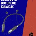  Ergonomik Tasarımlı Bluetooth Kulaklık – Gürültü Azaltmalı, Manyetik