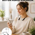 BUĞZ Ergonomik Tasarımlı Bluetooth Kulaklık – Gürültü Azaltmalı, Manyetik Yeni Nesil