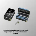 BUĞZ Ergonomik Tasarımlı Dokunmatik Bluetooth Kulaklık – HD Ses Performansı