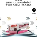  Ergonomik Tasarımlı Fön ve Maşa Uyumlu Saç Şekillendirici Maşa