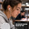 BUĞZ Ergonomik Tasarımlı Stereo Ses Performanslı Kablolu Kulaklık Yeni Nesil