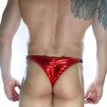 BUĞZ Erkek Arkası Büzgülü Kırmızı Brazillian Slip