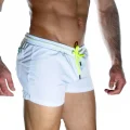 BUĞZ Erkek Beyaz Mini Mayo Short