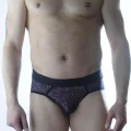 BUĞZ Erkek Daire Desenli Fantezi Jockstrap