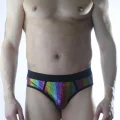 BUĞZ Erkek Fantezi Renkli Jockstrap