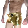 BUĞZ Erkek Gold Lame Short