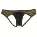 BUĞZ Erkek Gold Metalik Jockstrap İç Giyim