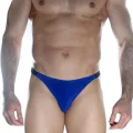 BUĞZ Erkek Mavi Arkası Büzgülü Brazillian Slip